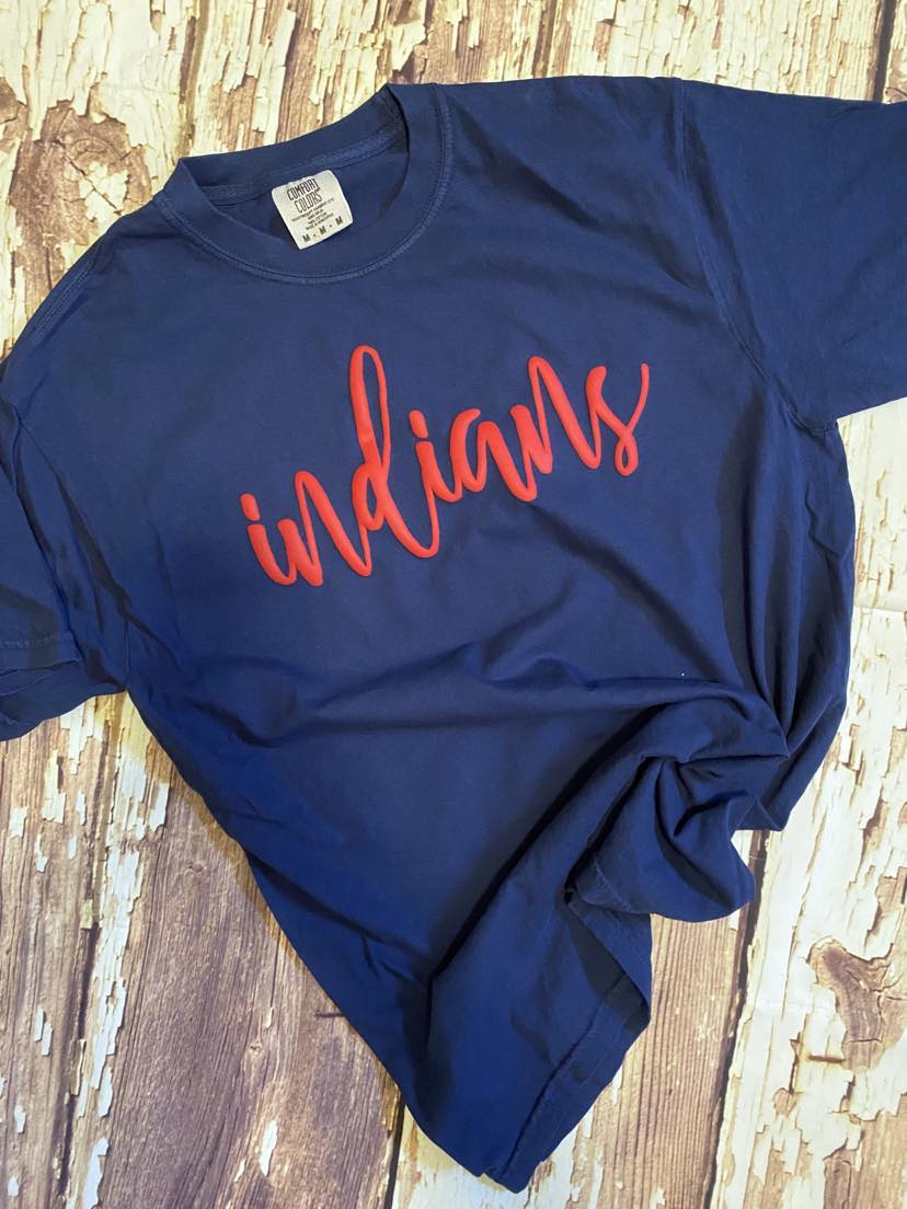 Comfort Color Puff Letter Tee C1717 – ACB Design