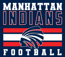 Load image into Gallery viewer, Navy Football Apparel