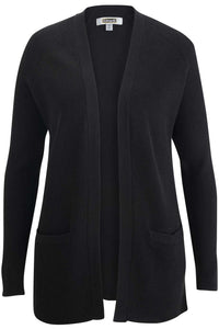 Cardigan Open Front with Pockets E7053