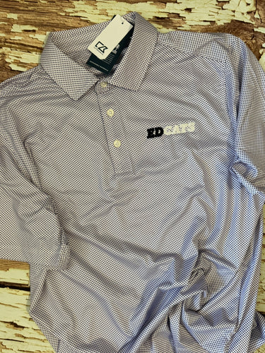 Cutter & Buck Pike Eco Symmetry Print Stretch Recycled Mens Polo CB284