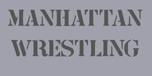 Load image into Gallery viewer, 6210 Soft Style DK Heather Gray T-Shirt Manhattan Wrestling