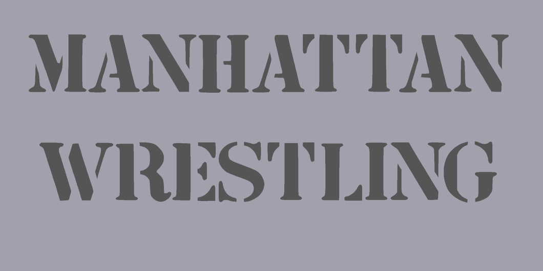 6210 Soft Style DK Heather Gray T-Shirt Manhattan Wrestling