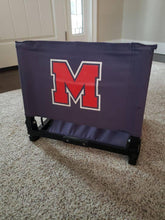 Load image into Gallery viewer, Navy Wide Stadium Chair