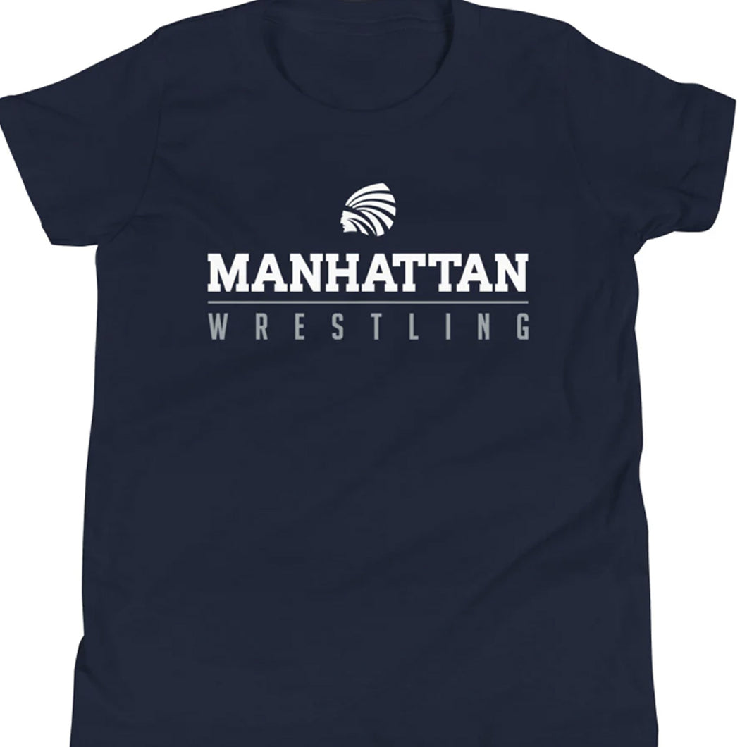 3310 Youth Softstyle T-Shirt Manhattan Wrestling